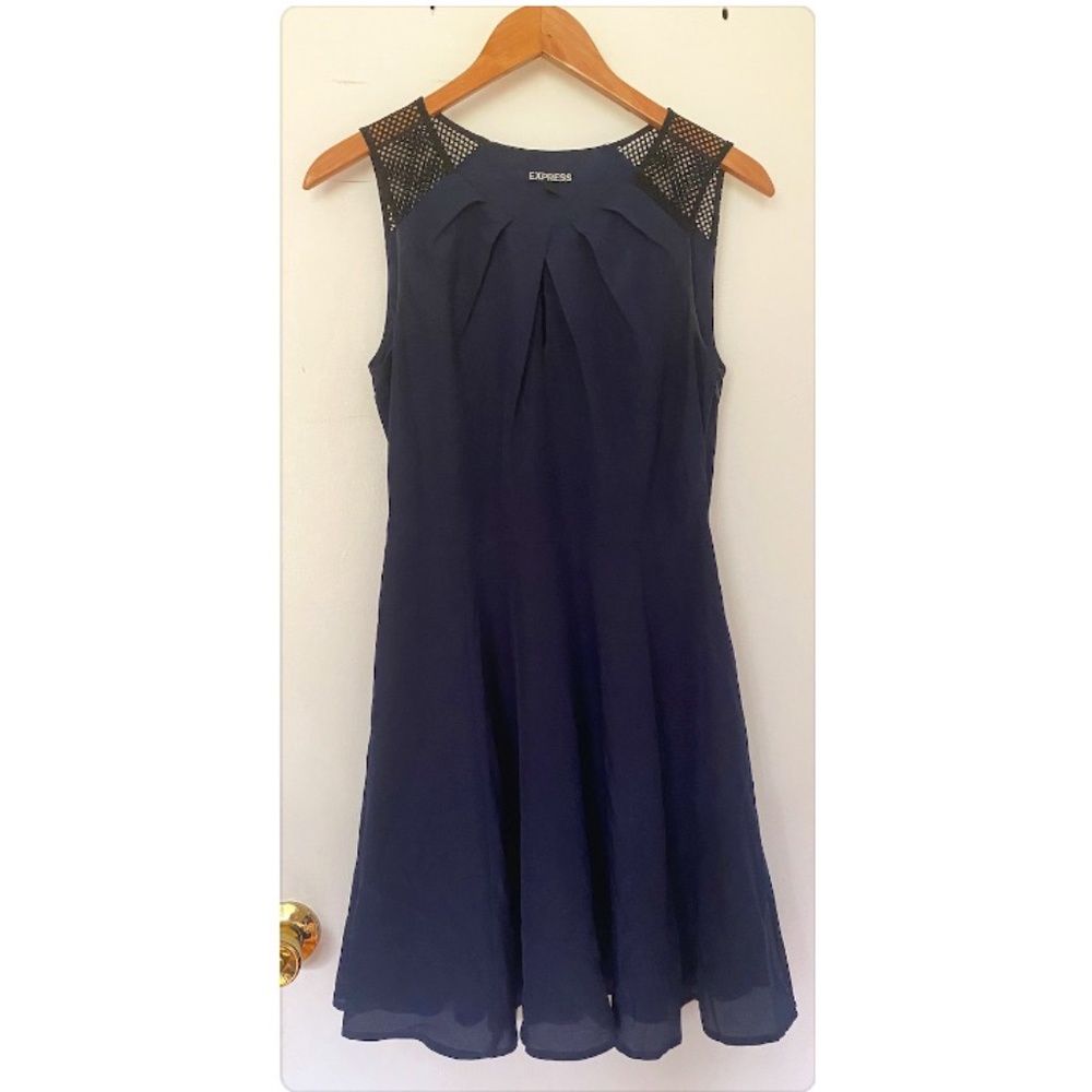 Blue Express Dress